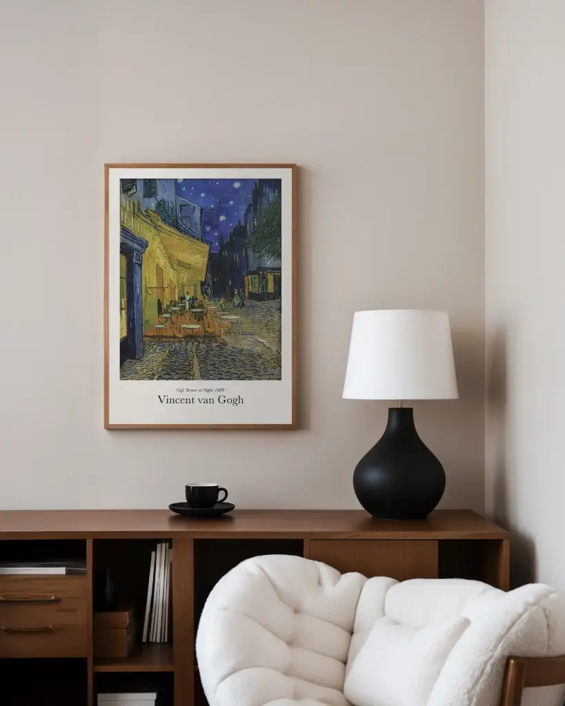 Café Terrace at Night - Van Gogh